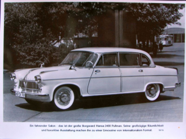 Borgward Hansa 2400 Pullman 1956 Factoryphoto (10419)
